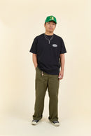 Radiall Label Crew Neck T-Shirt - Black