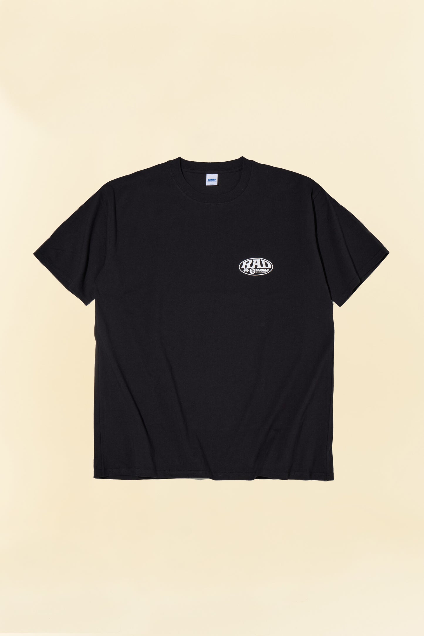 Radiall Label Crew Neck T-Shirt - Black