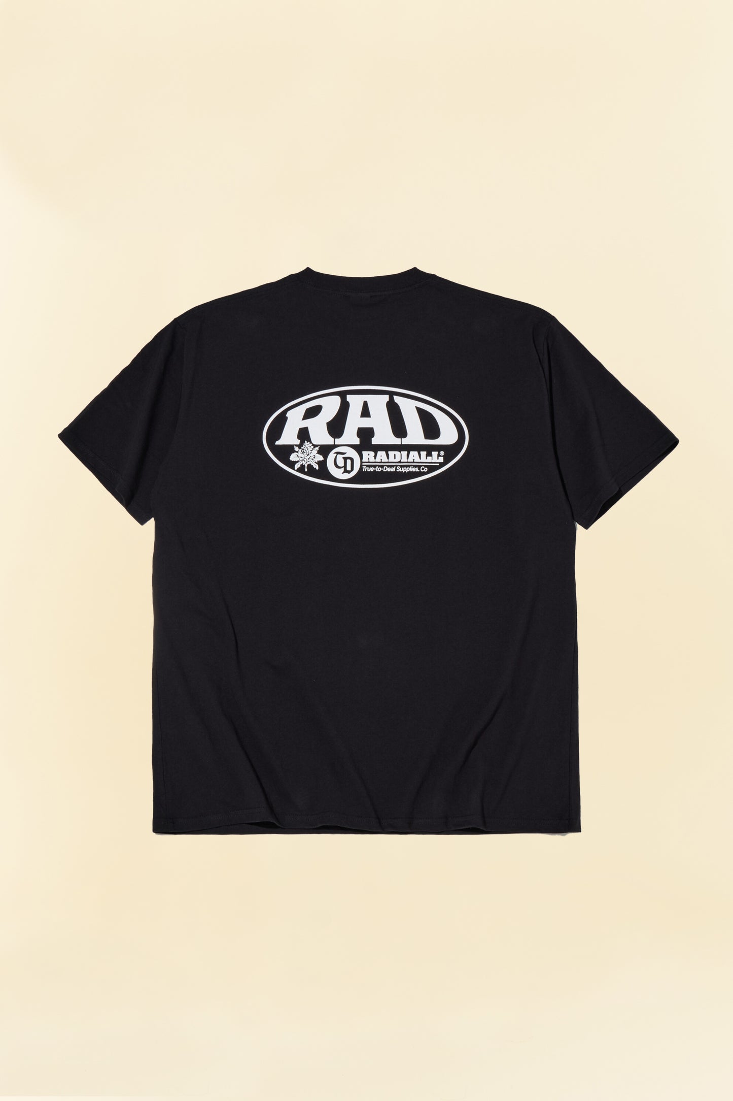 Radiall Label Crew Neck T-Shirt - Black