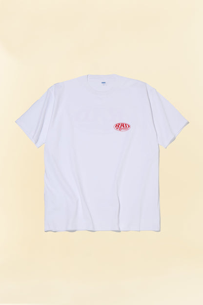 Radiall Label Crew Neck T-Shirt - White