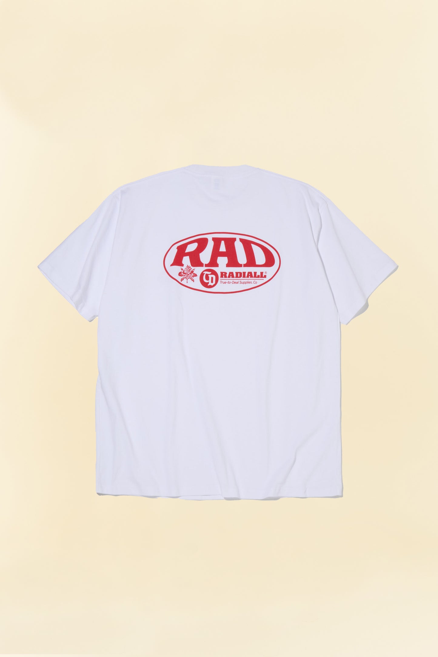 Radiall Label Crew Neck T-Shirt - White