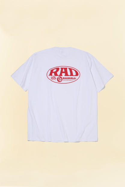Radiall Label Crew Neck T-Shirt - White