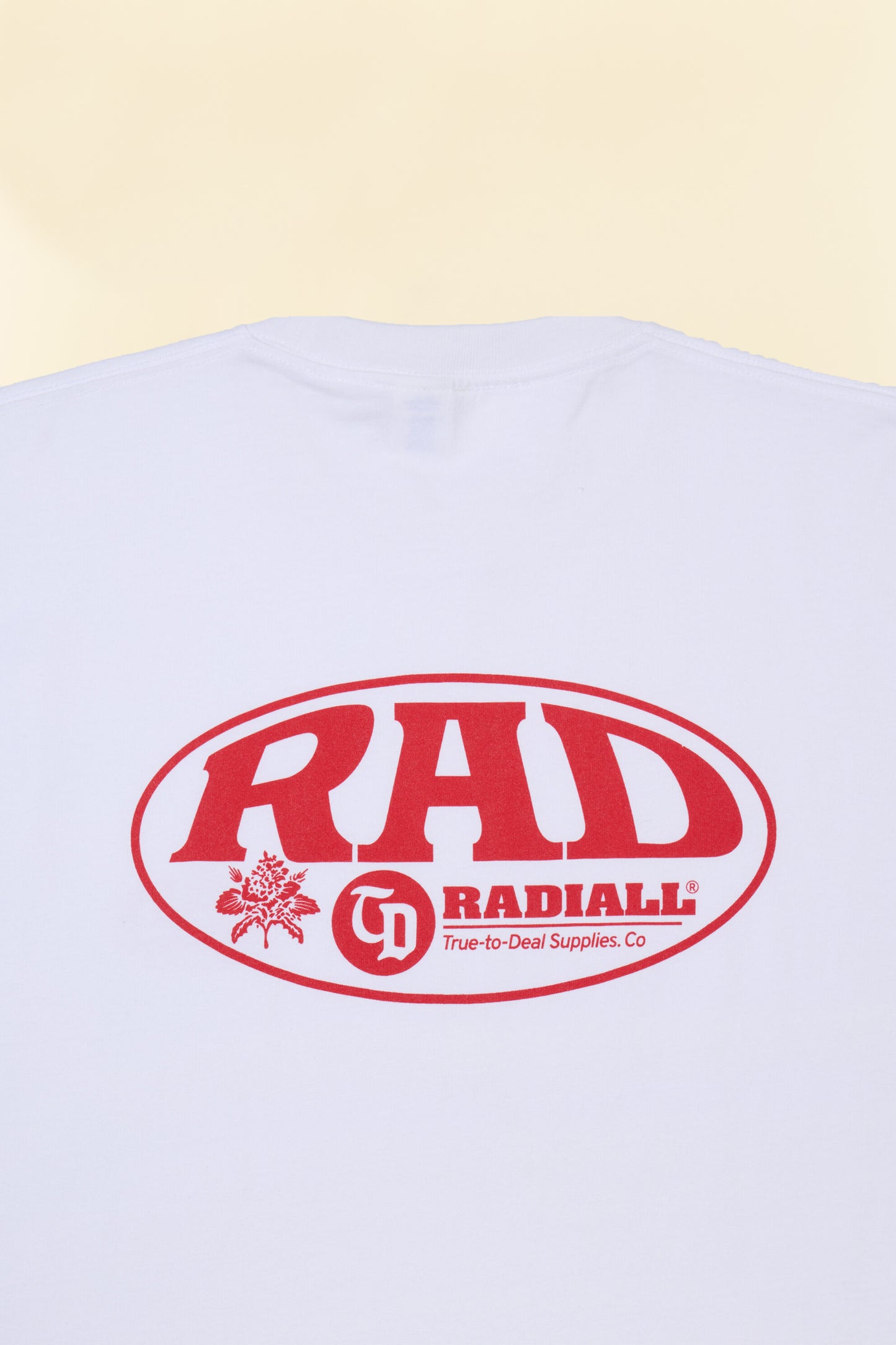 Radiall Label Crew Neck T-Shirt - White