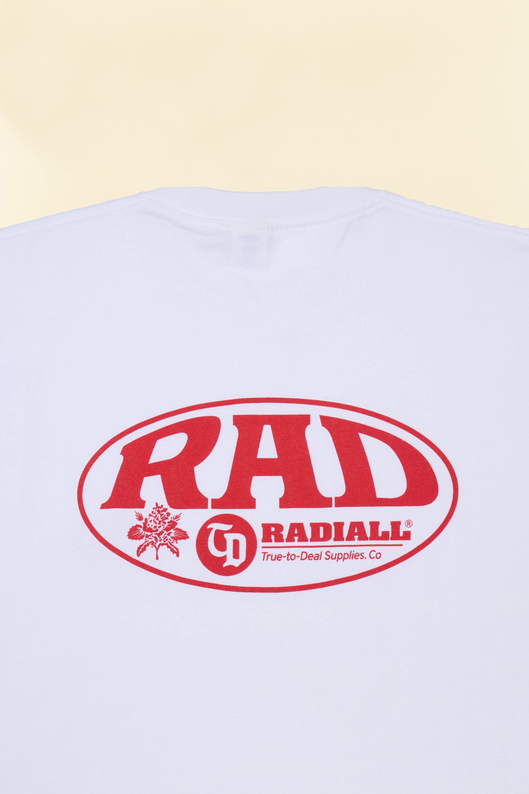 Radiall Label Crew Neck T-Shirt - White