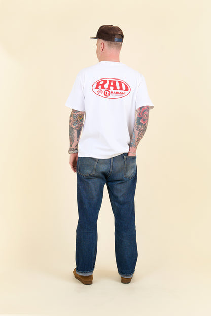 Radiall Label Crew Neck T-Shirt - White