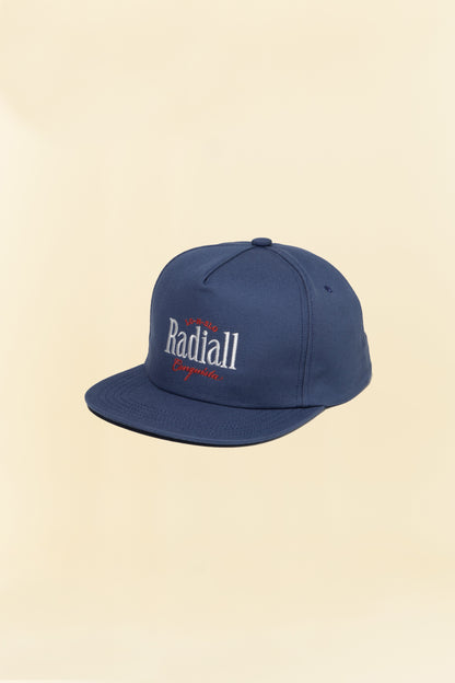 Radiall Logos Trucker Cap - Blue