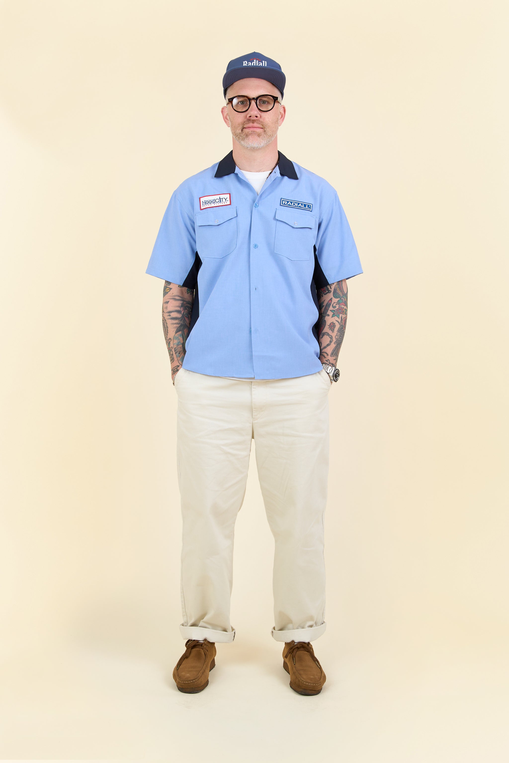 Radiall Lowlane Shirt - Blue – URAHARA