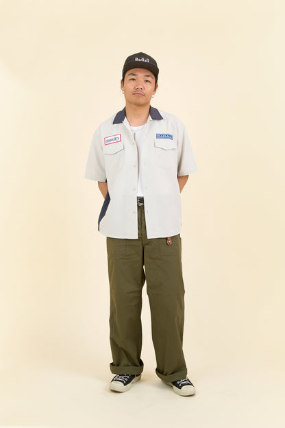 Radiall Lowlane Shirt - Oatmeal