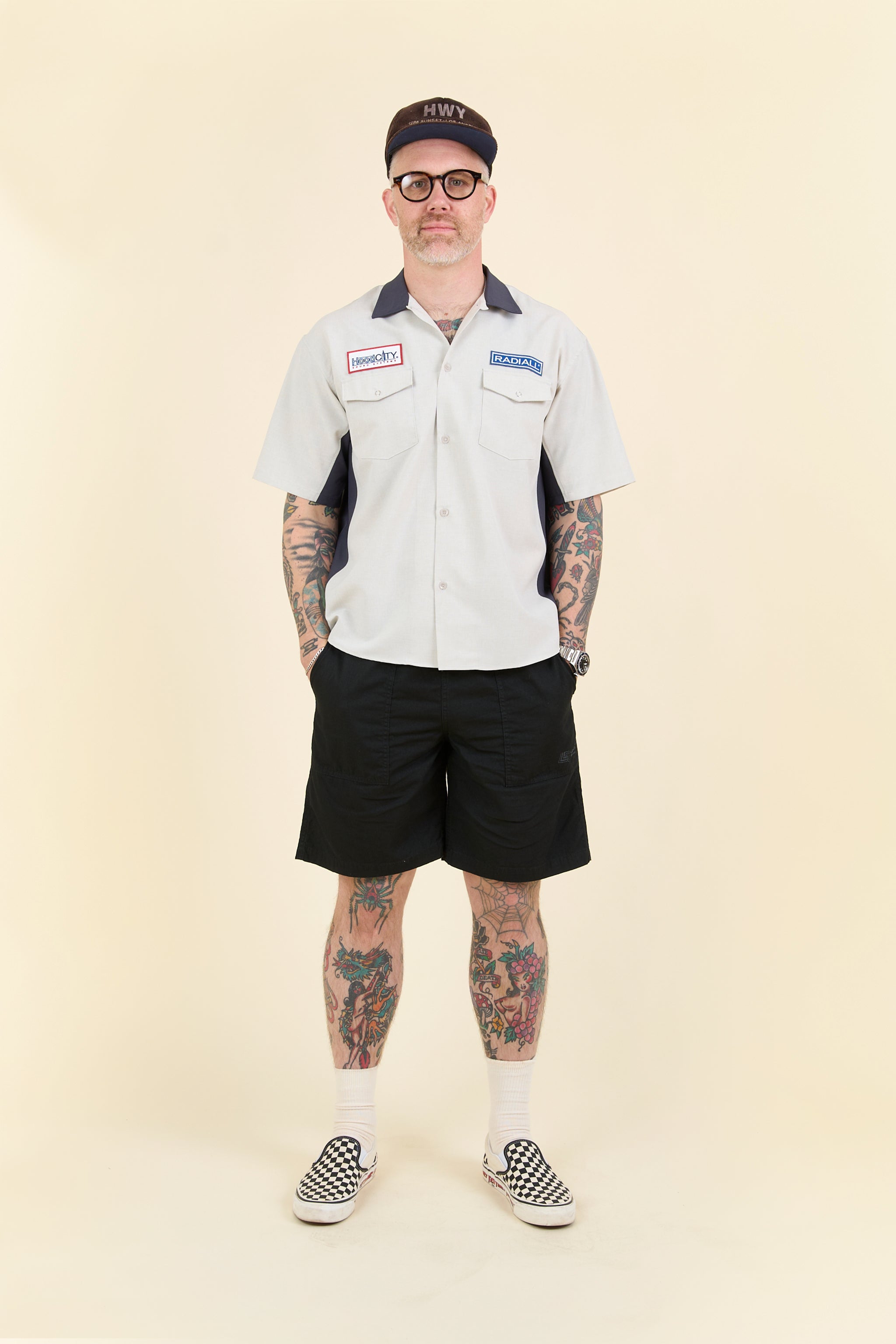 Radiall Surfin Bird Easy Shorts - Black