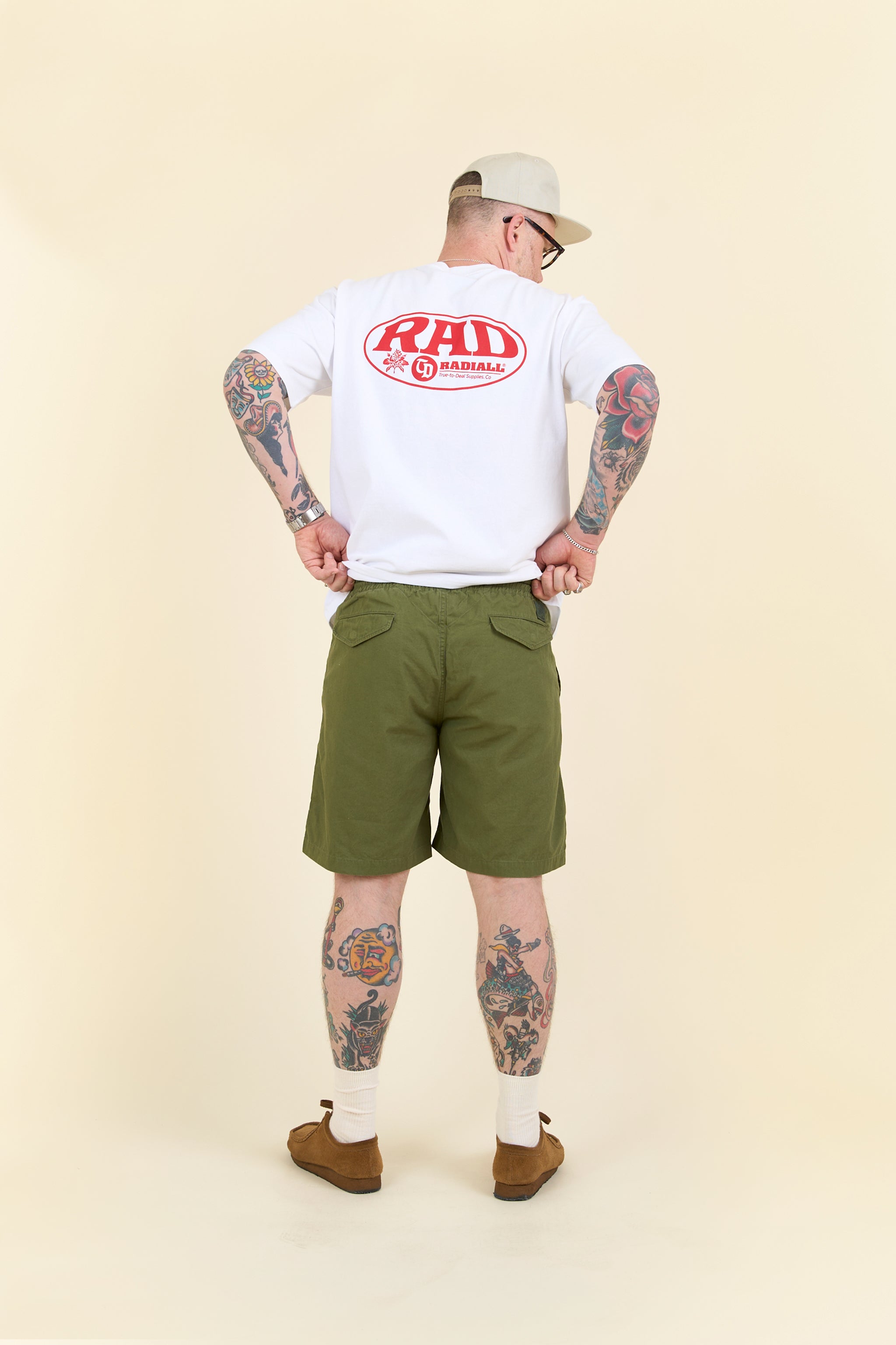 Radiall Surfin Bird Easy Shorts - Green