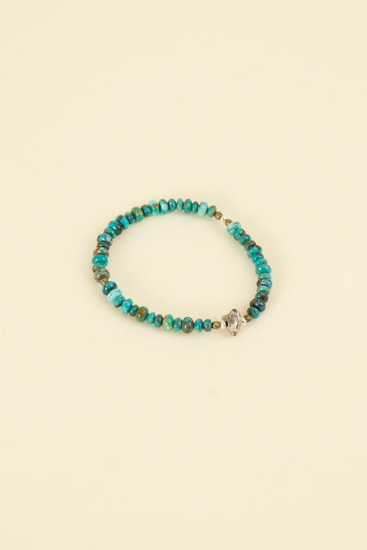 SunKu Turquoise Medium Beads Bracelet [SK-071]