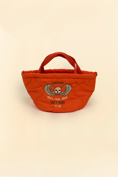 Pherrow's Skull Quilted Bag-  Orange