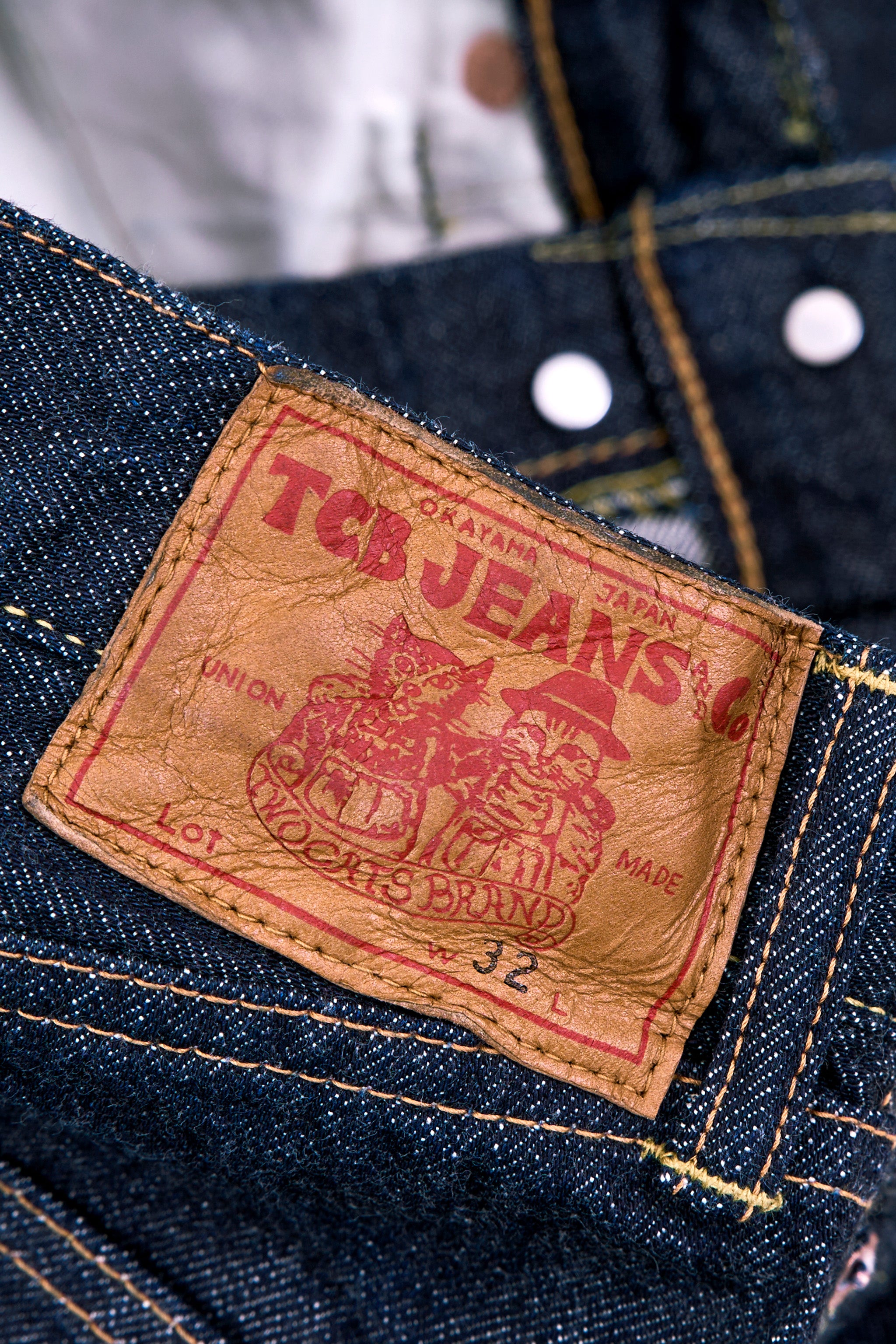 TCB Jeans Baggy 50's Denim - 13.5oz