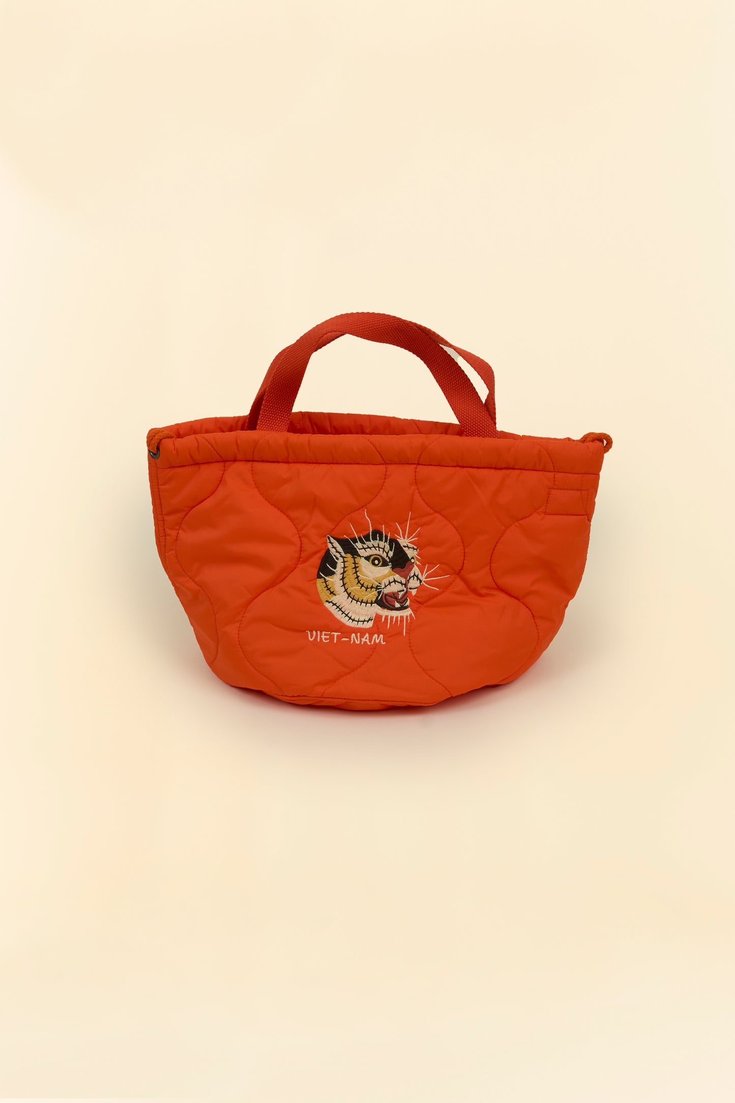 Pherrow's Tiger Quilted Bag-  Orange