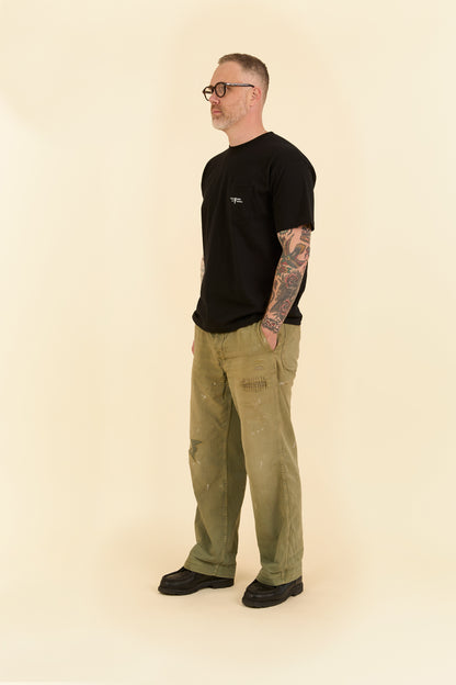 Radiall "Too Hot"  Crew Neck T-Shirt - Black