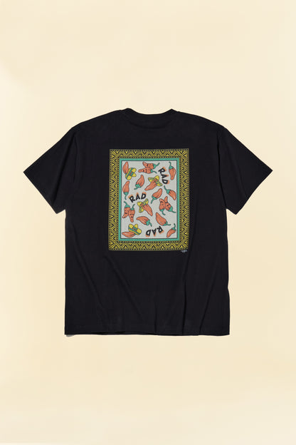 Radiall "Too Hot"  Crew Neck T-Shirt - Black