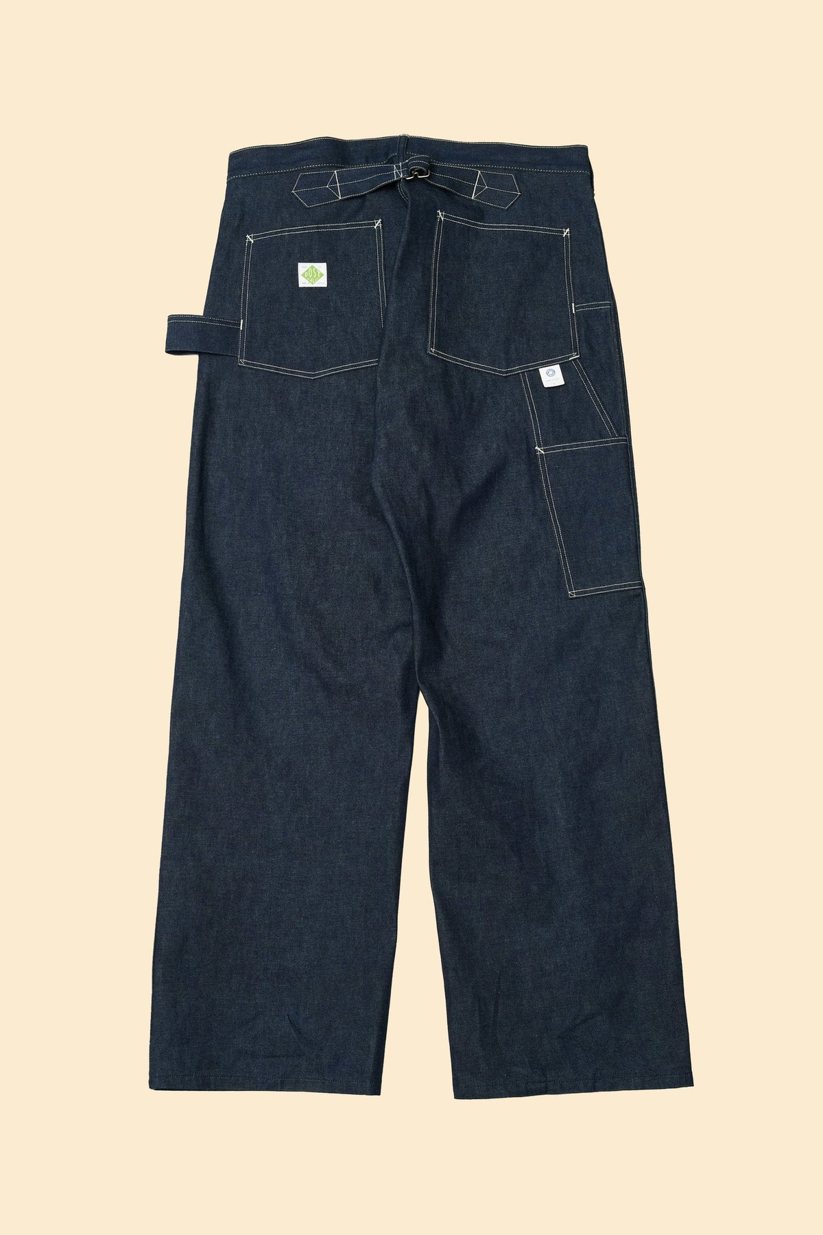 POST O'ALLS W-Knee Dungaree - Indigo 10 oz. Denim
