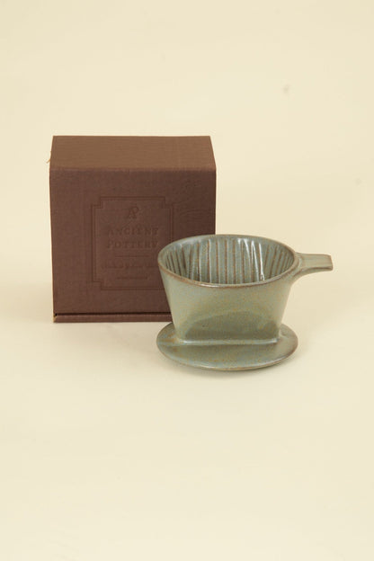 CHIPS Inc. Ancient Pottery Coffee Dripper - Gray - CHIPS inc. - URAHARA