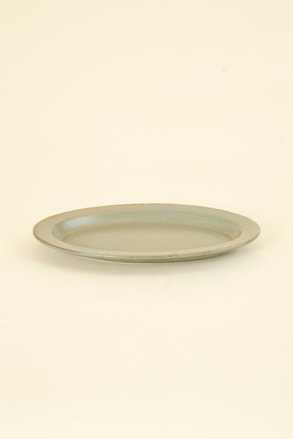 CHIPS Inc. Ancient Pottery Oval Plate - Gray - CHIPS inc. - URAHARA