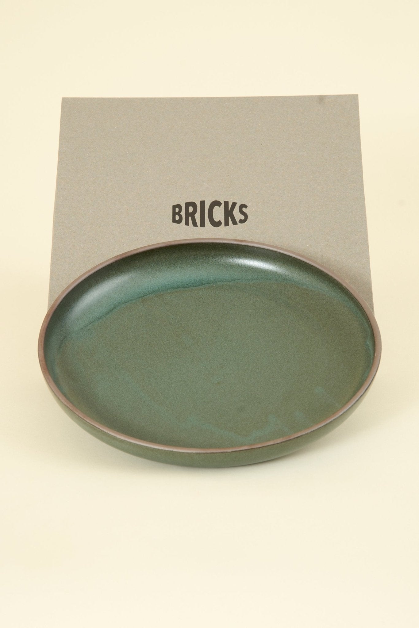 CHIPS Inc. BRICKS Large Plate - Green - CHIPS inc. - URAHARA