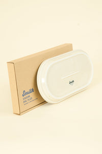 CHIPS Inc. Smith Stacking Oval Plate - Vanilla - CHIPS inc. - URAHARA