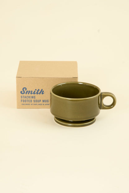 CHIPS Inc. Smith Stacking Soup Mug - Green - CHIPS inc. - URAHARA