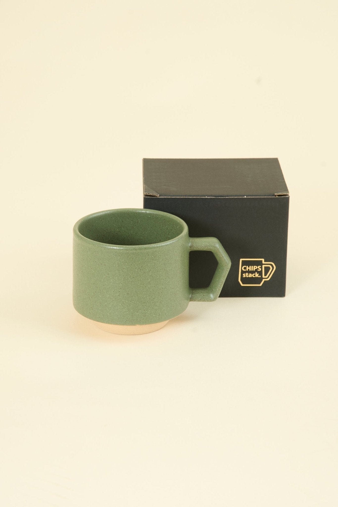 CHIPS Inc. Stack Mug - Khaki - CHIPS inc. - URAHARA