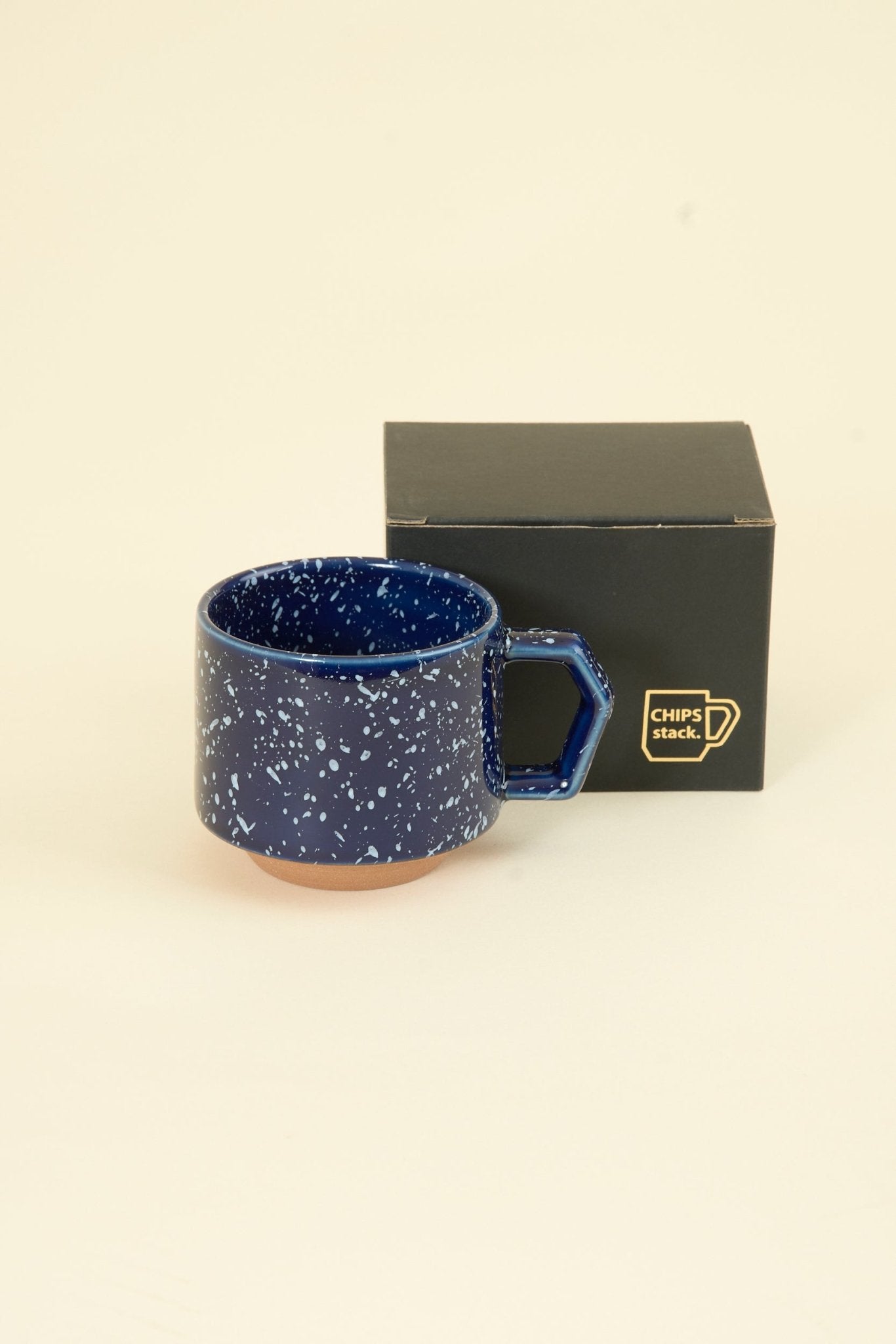 CHIPS Inc. Stack Mug - Splash Navy / White - CHIPS inc. - URAHARA