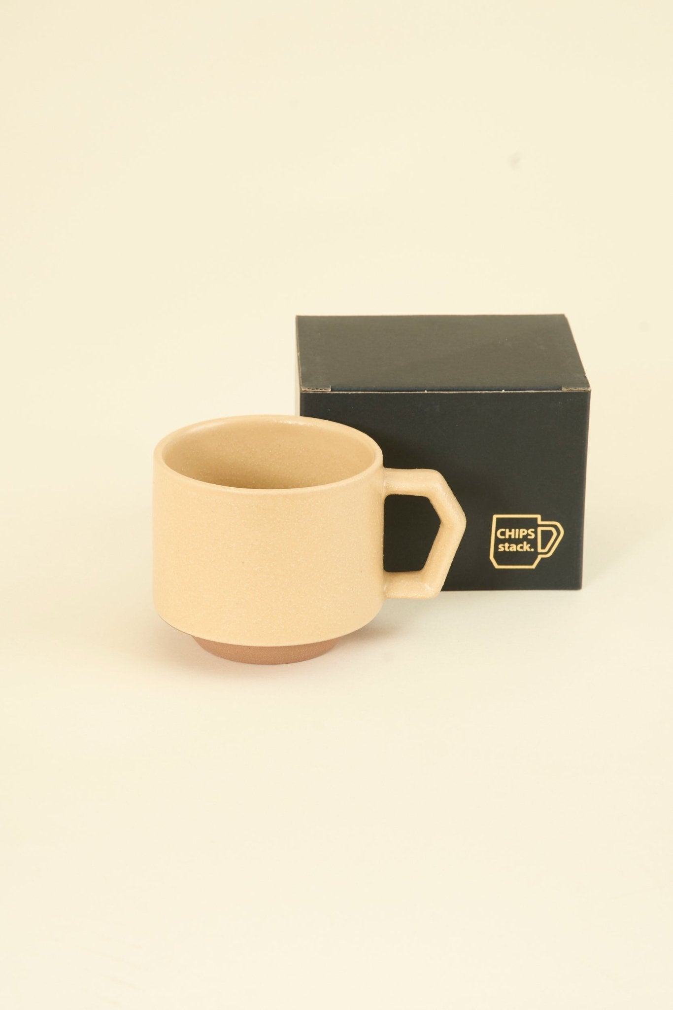 CHIPS Inc. Stack Mug - Tan - CHIPS inc. - URAHARA