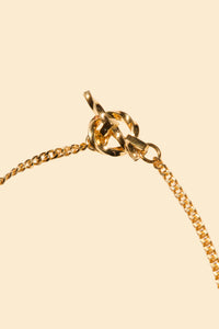 Radiall Curb T-Bar Bracelet - Gold