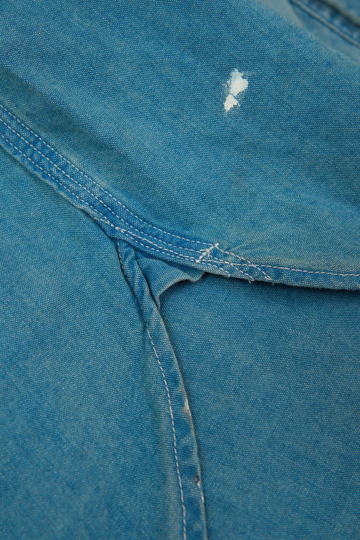 BOW WOW Solid Blue Chambray Shirt