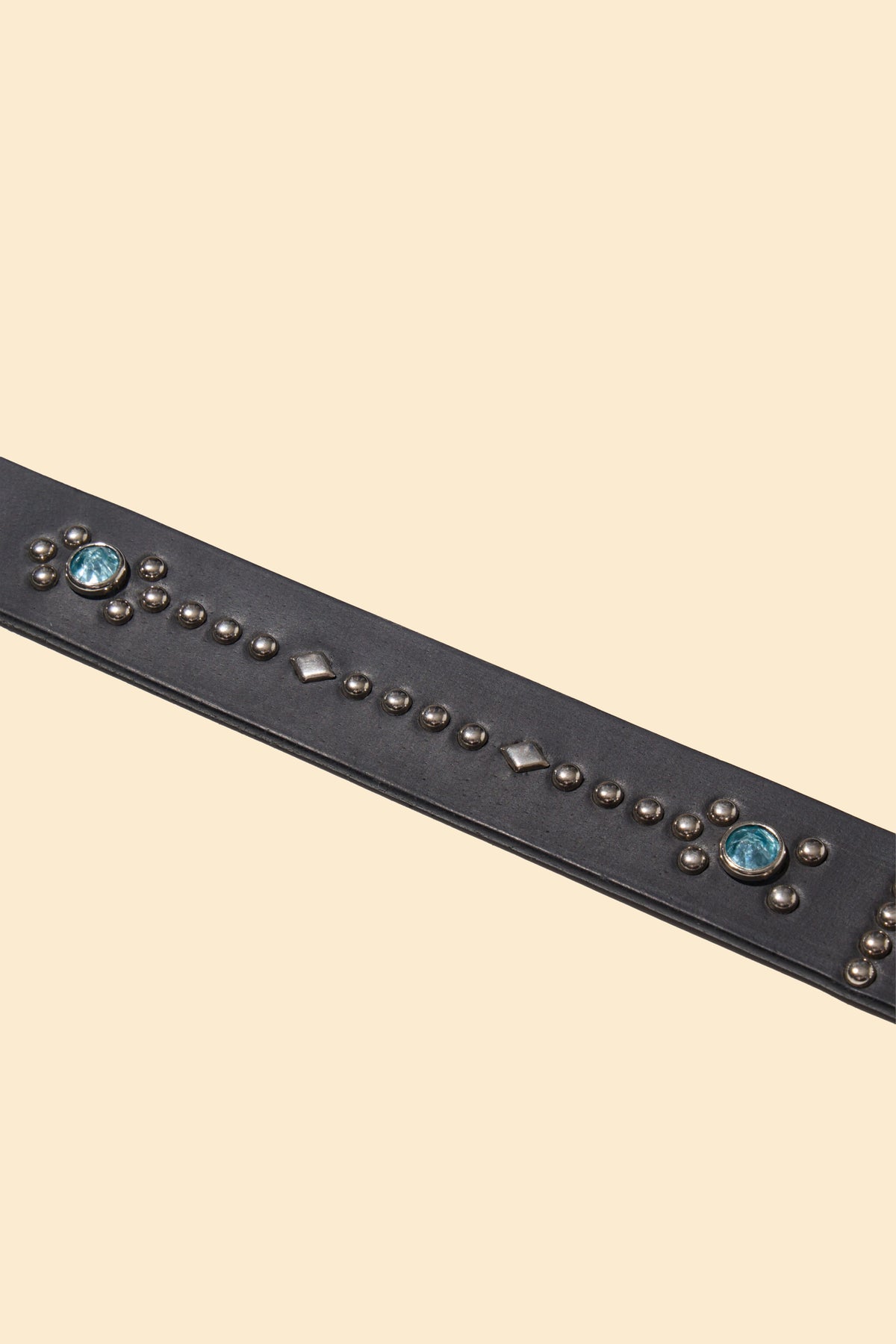 Radiall Rhodes Studded Leather Belt - Black