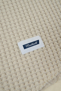 Radiall Big Waffle Boat Neck Long Sleeve T-Shirt - Ivory