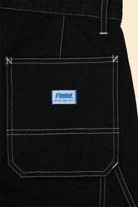 Radiall Chev Wide Fit Carpenter Pants - Black