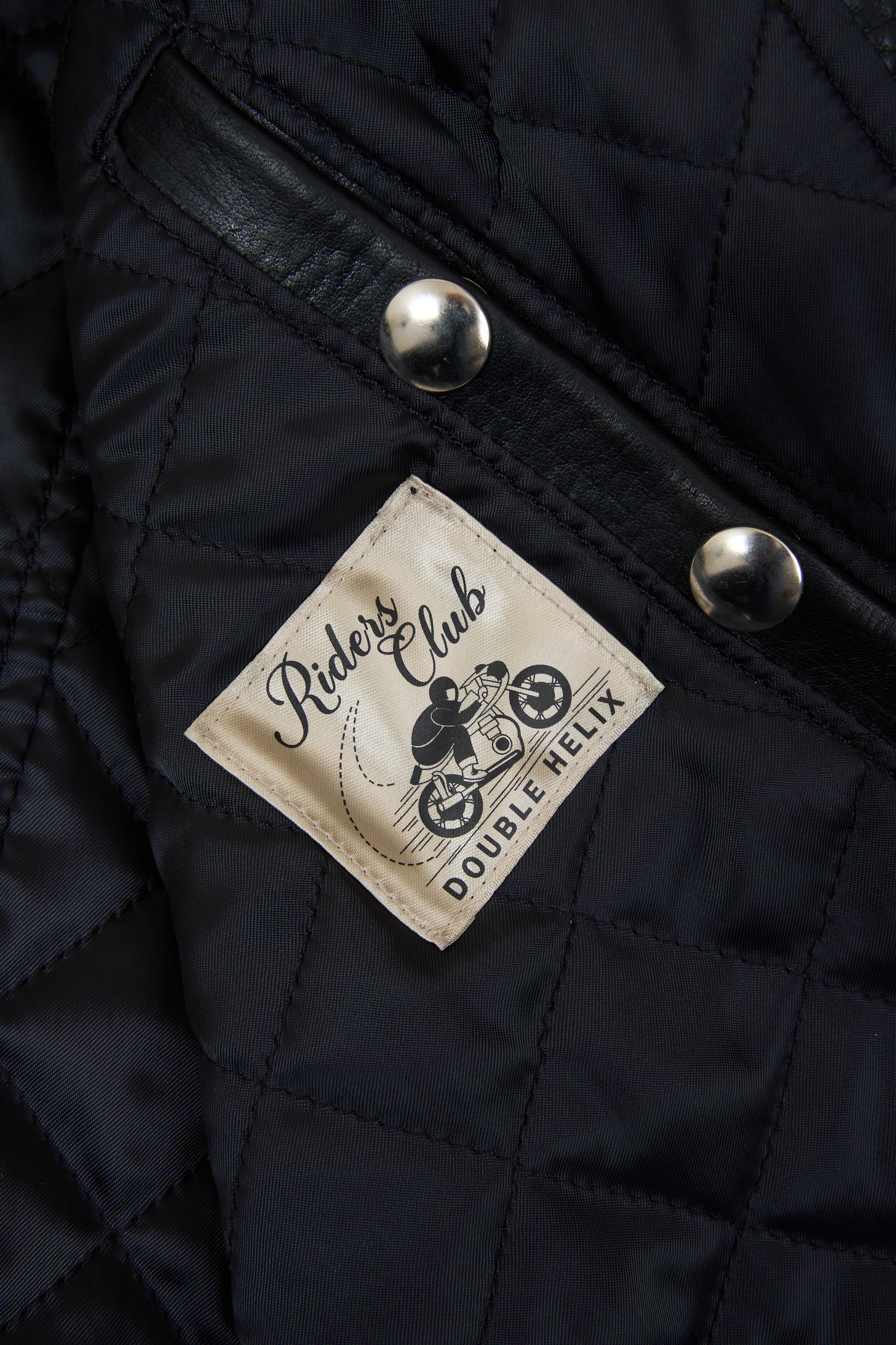 Double Helix Falconer Leather Riders Jacket