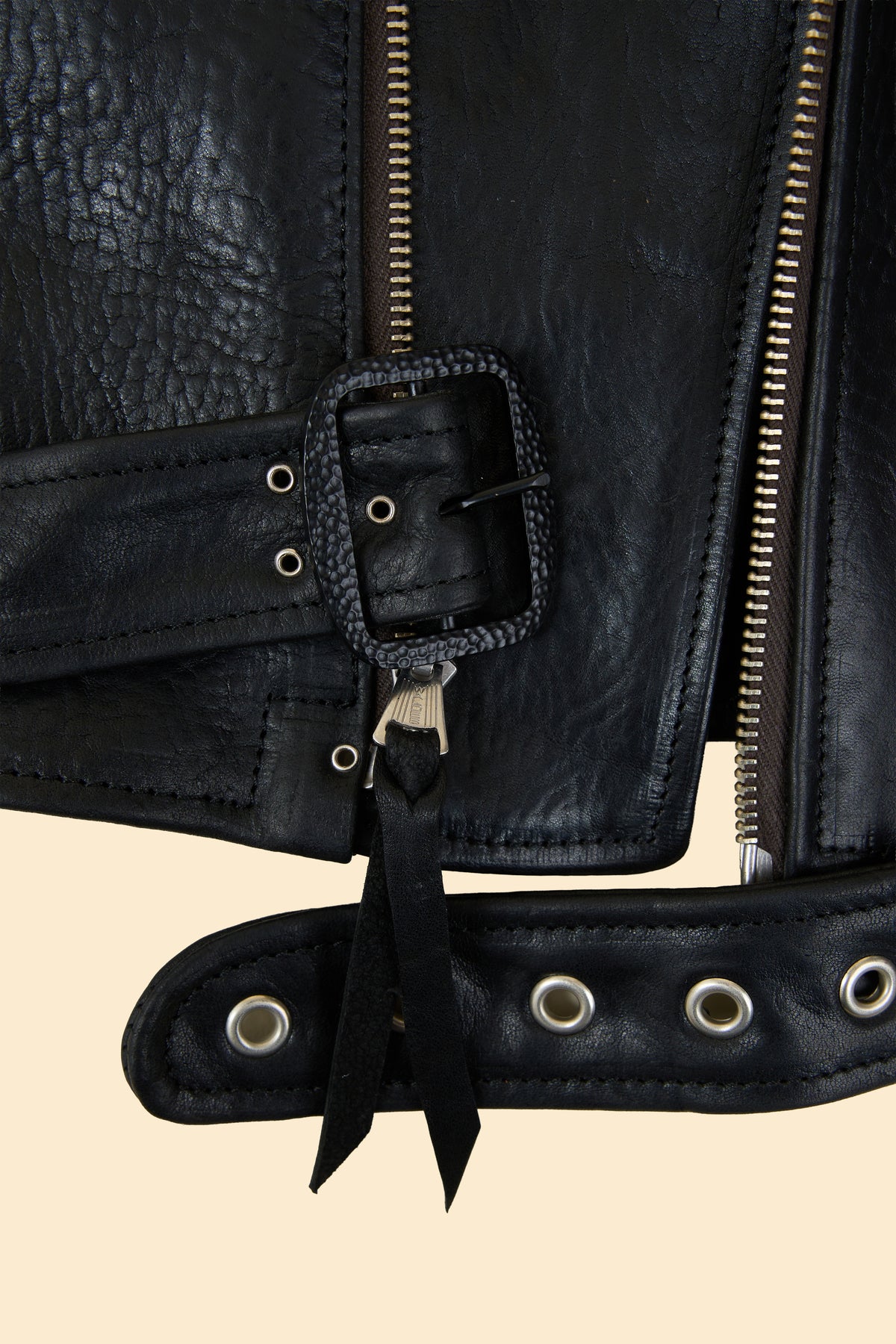 Double Helix Falconer Leather Riders Jacket