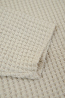 Radiall Big Waffle Boat Neck Long Sleeve T-Shirt - Ivory