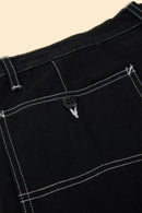 Radiall Chev Wide Fit Carpenter Pants - Black
