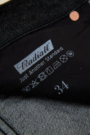 Radiall Kustom 350B Straight Fit Jeans - Deep Black