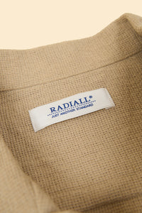 Radiall Fleetline Short Sleeve Shirt - Beige/Off White