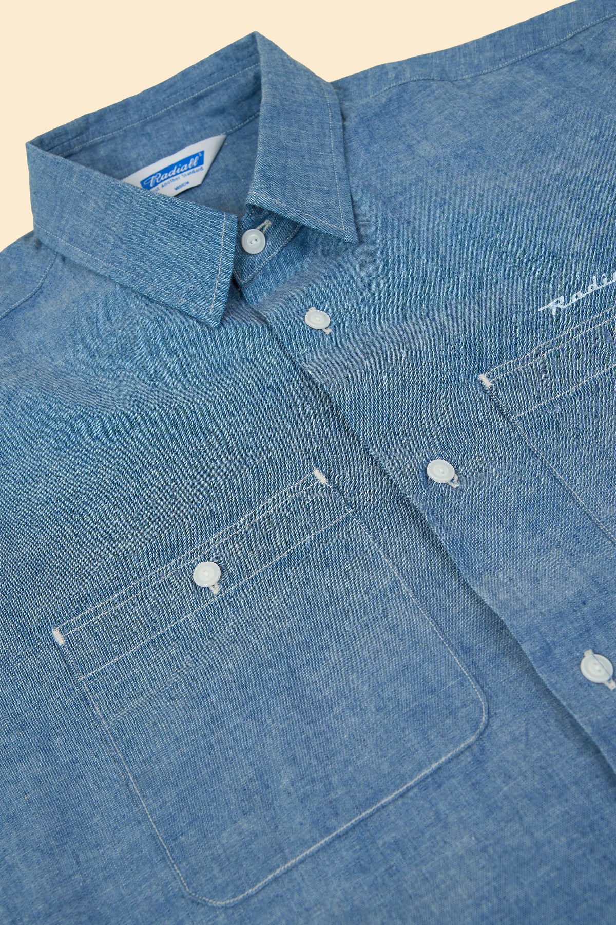 Radiall Powerglide Long Sleeve Shirt - Indigo
