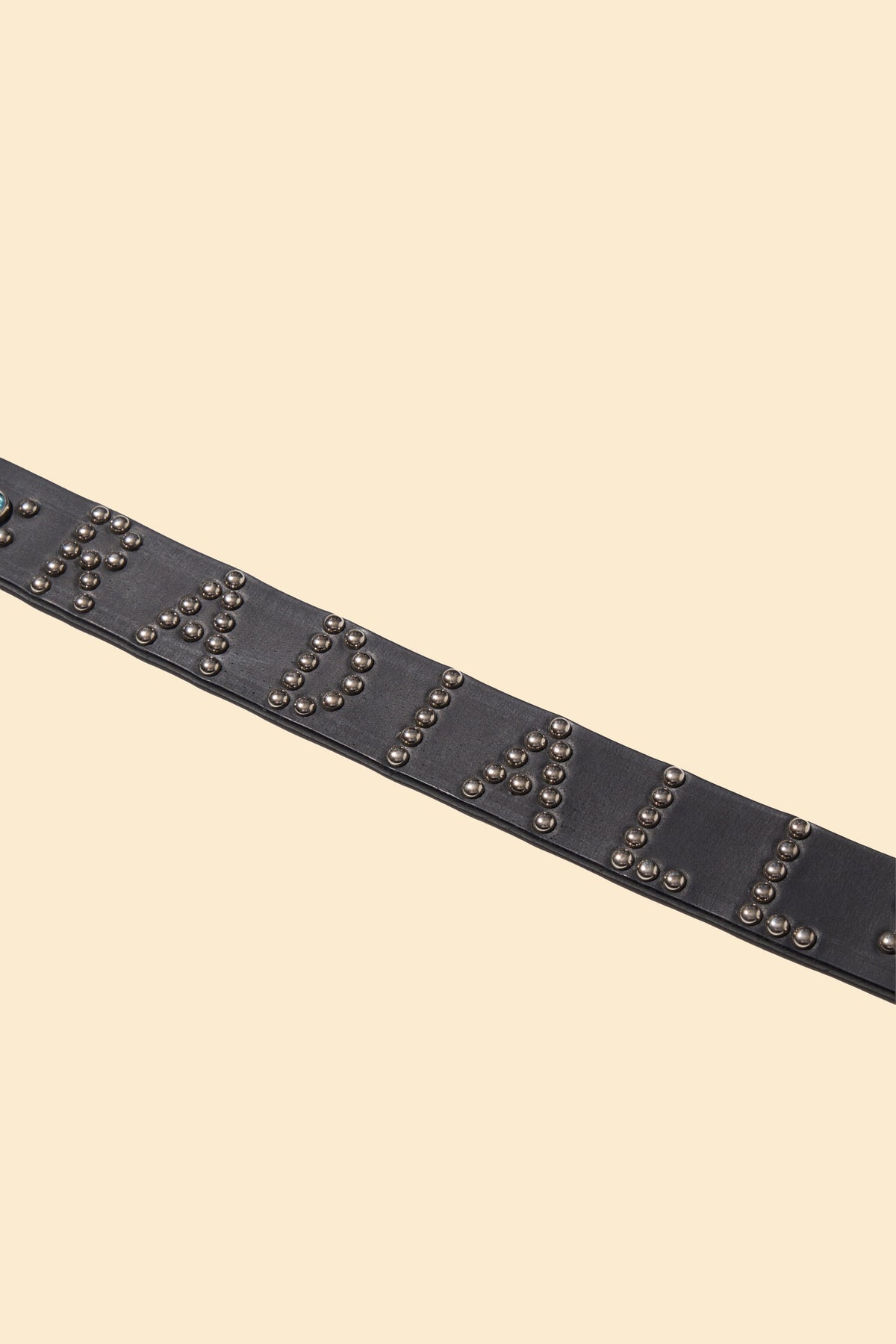 Radiall Rhodes Studded Leather Belt - Black