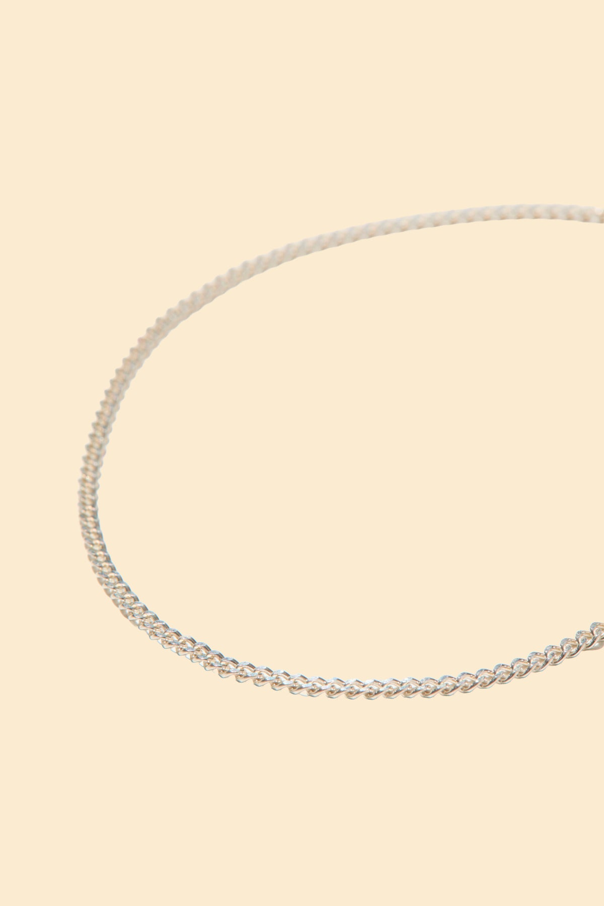 Radiall Curb T-Bar Bracelet - Silver