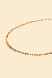 Radiall Curb T-Bar Bracelet - Gold