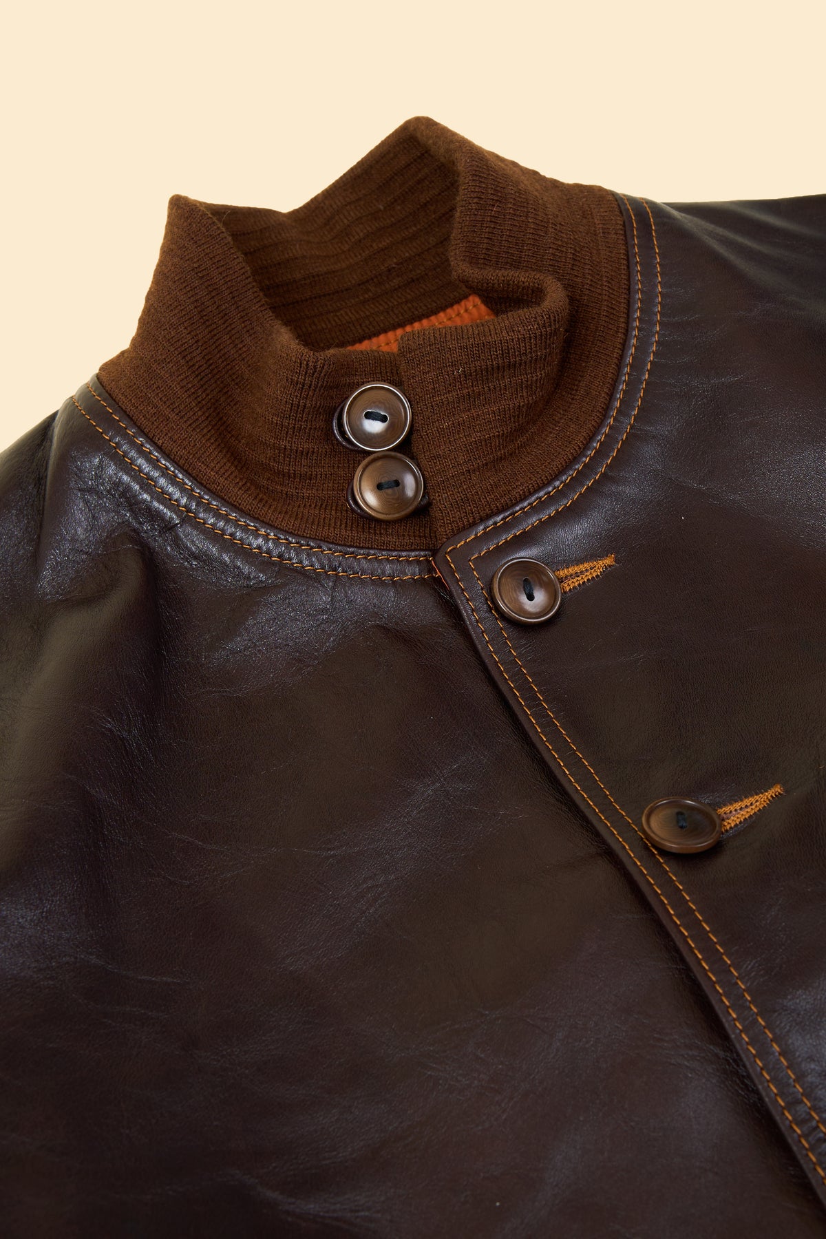 Double Helix Type A-1 Leather Flight Jacket