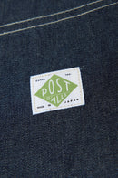 POST O'ALLS W-Knee Dungaree - Indigo 10 oz. Denim