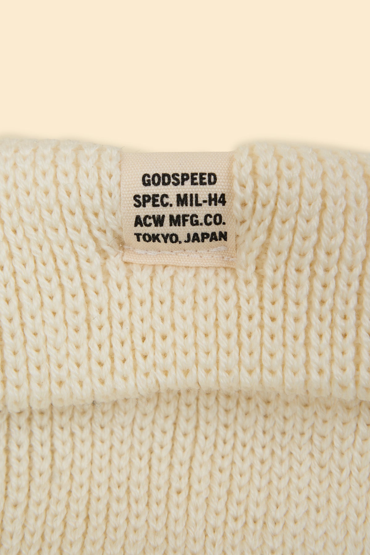 Godspeed MIL-H4 Watch Cap - White