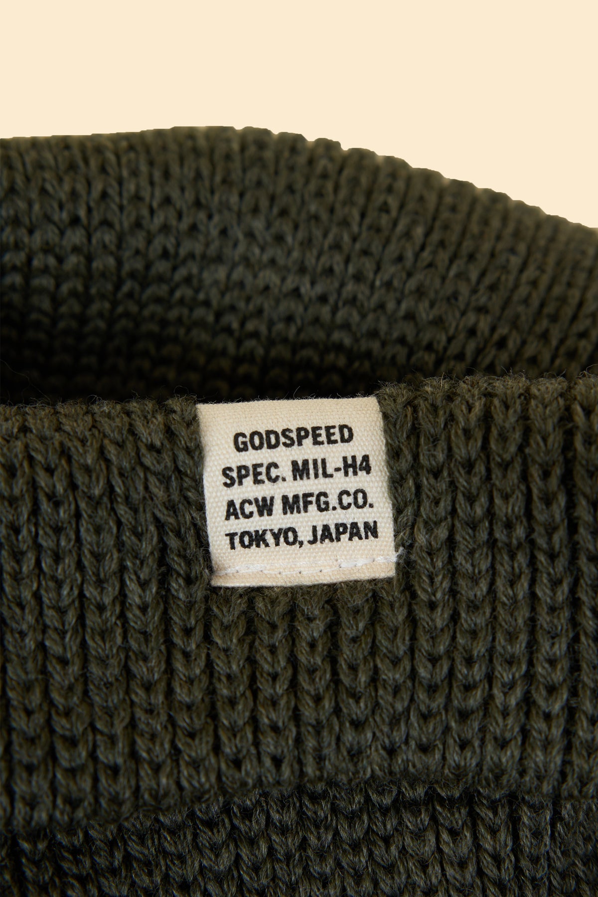 Godspeed MIL-H4 Watch Cap - Olive Drab