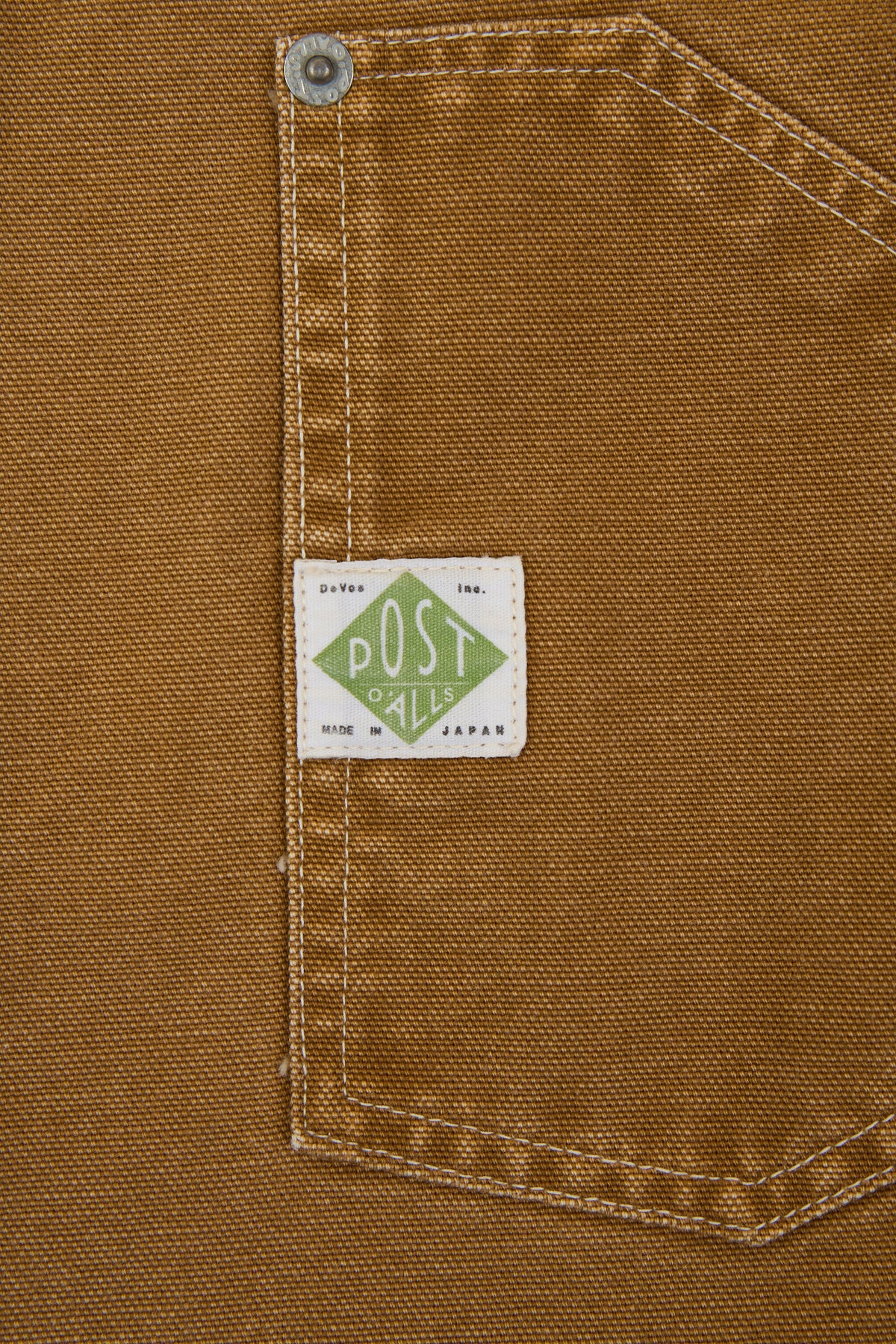 POST O'ALLS Engineers' Jacket - Brown Wash
