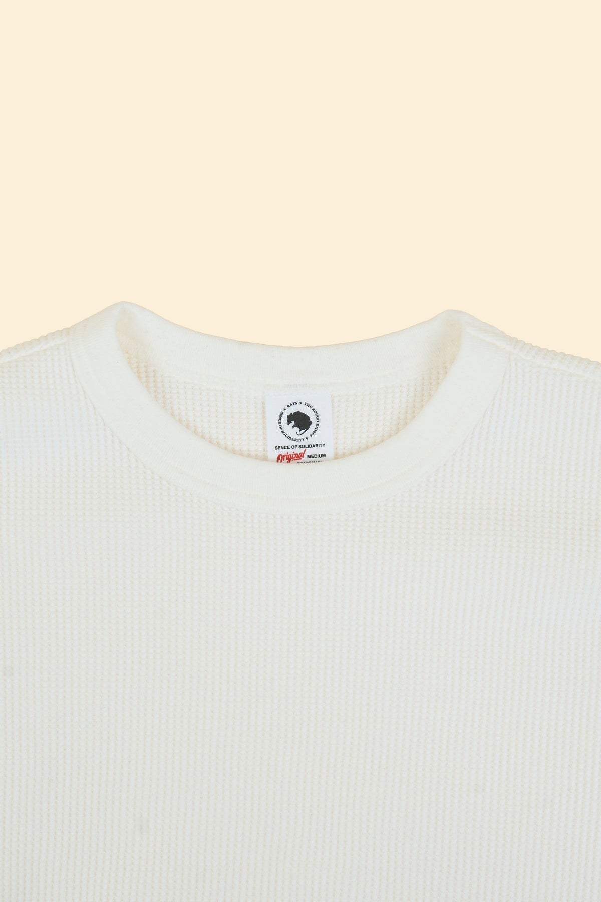 Rats Waffle Thermal - White